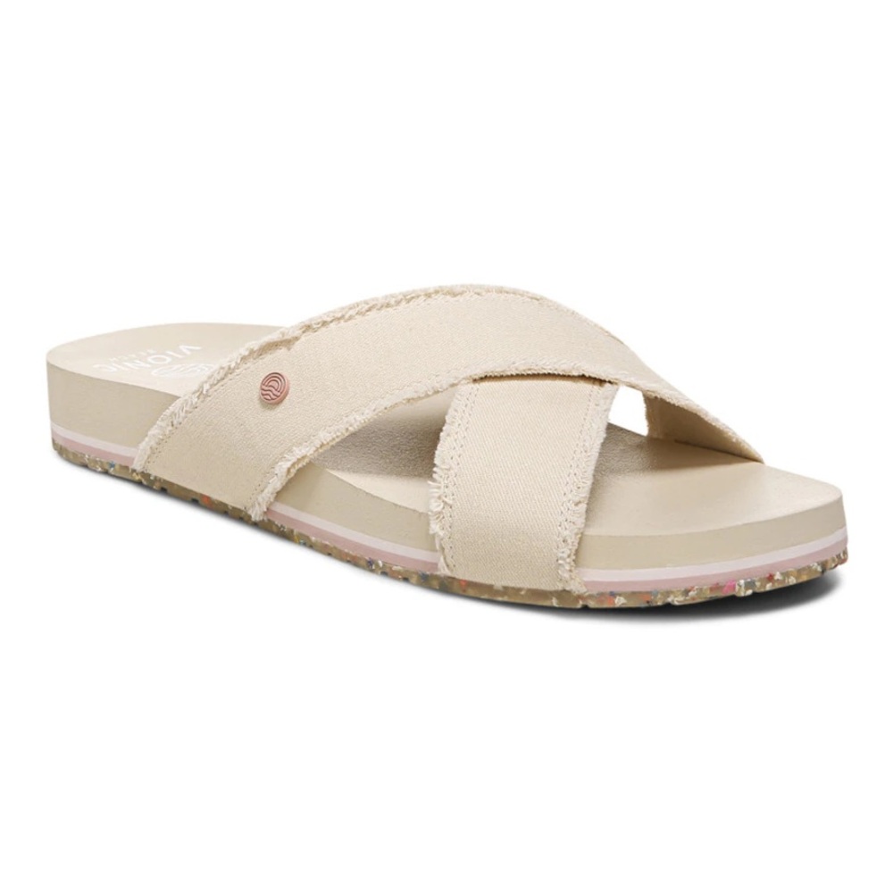 Vionic BEACH Cream Panama sandal 🏝️